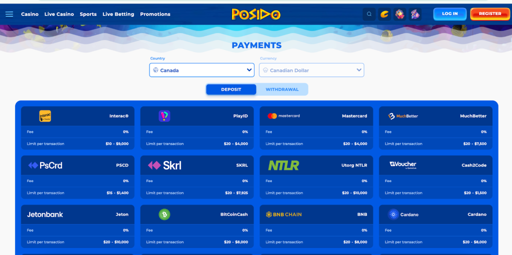 Posido casino review | onlinecasinolabs.com